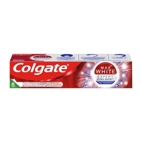 COLGATE Οδοντόκρεμα Max White Expert Ultra Rapid 75ML