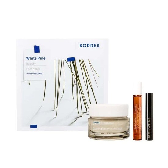 KORRES Promo White Pine Κρέμα Ημέρας για Ώριμες Επιδερμίδες 40ml & Volcanic Minerals Μάσκαρα 4ml & Cashmere Kumquat Άρωμα Eau De Toilette 10ml