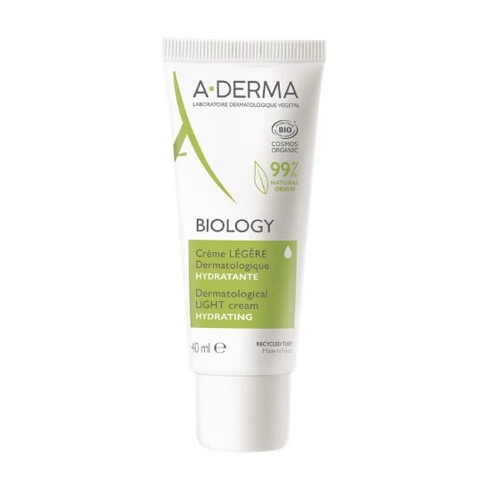 A-Derma Biology Creme Legere Hydrating Ελαφριά Υφή 40ml