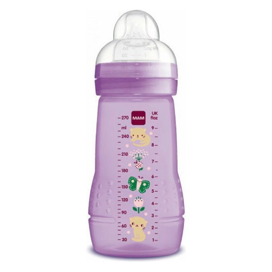 MAM ΜΠΙΜΠΕΡΟ EASY ACTIVE ΣΙΛΙΚΟΝΗ 2+ ΜΗΝΩΝ 270ml – Μωβ