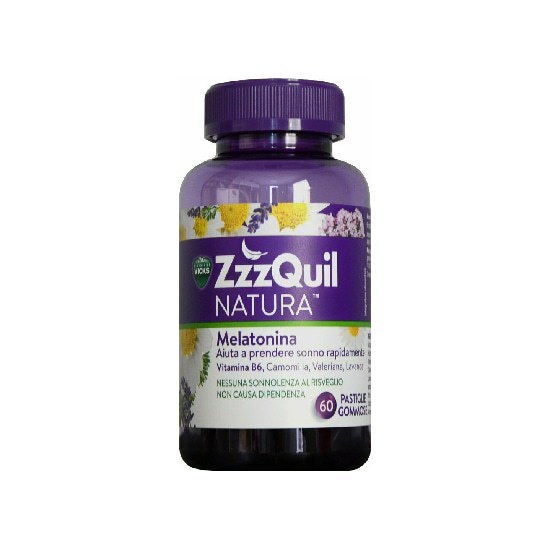 ZzzQUIL Natura Συμπλήρωμα Διατροφής με Μελατονίνη Συμπλήρωμα για τον Ύπνο Forest Fruits 60 ζελεδάκια