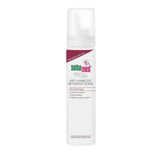 SEBAMED Anti-hairloss Intensive Foam Σαμπουάν κατά της Τριχόπτωσης για Εύθραυστα Μαλλιά 70ml