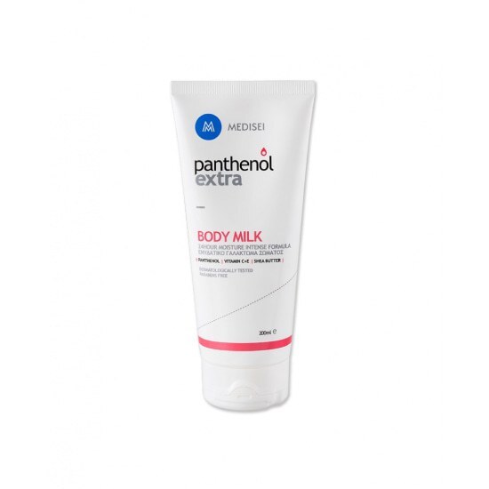 PANTHENOL EXTRA Body Milk 24ωρο Ενυδατικό Γαλάκτωμα Σώματος 200ml