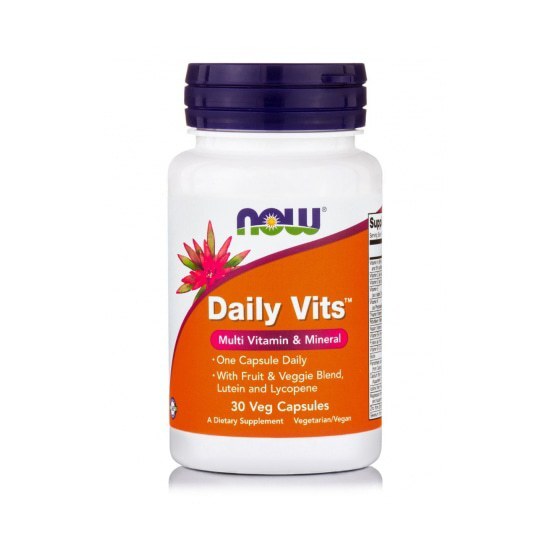 NOW FOODS Daily Vits Multi 30caps