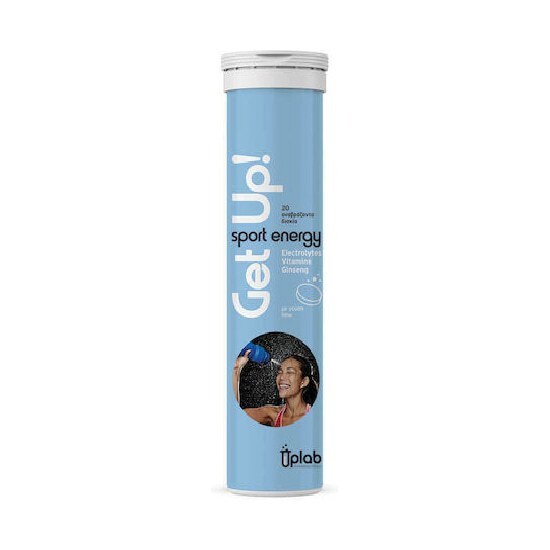 UPLAB Get Up! Sport Energy 20 αναβράζοντα δισκία Lime