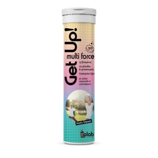 UPLAB GetUp Multi Force Q10 20 αναβράζοντα δισκία