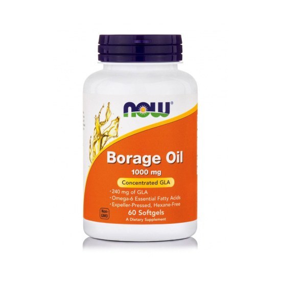 NOW FOODS Borage Oil 1.000mg 60softgels