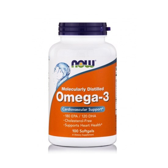 NOW FOODS Omega-3 1.000mg 100softgels
