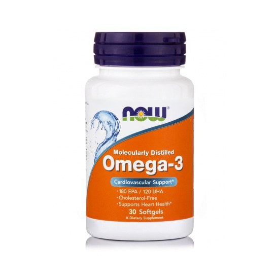 NOW FOODS Omega-3 1.000mg 30softgels