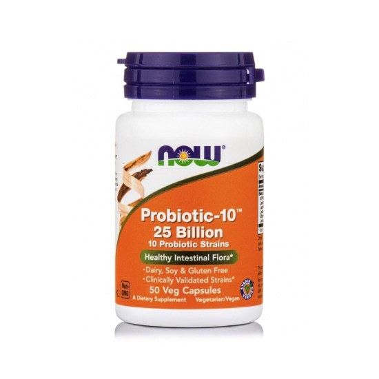NOW FOODS NOW FOODS Probiotic-10 25 Billion 50 Κάψουλες