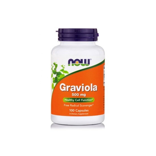 NOW FOODS Graviola 500mg 100caps