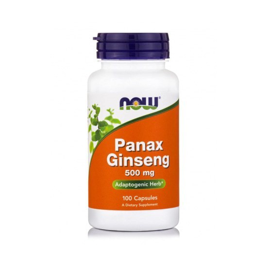 NOW FOODS Panax Ginseng 500mg 100caps
