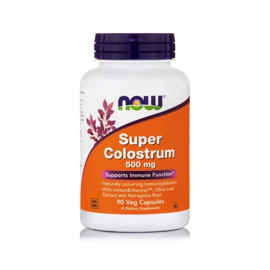 NOW FOODS Super Colostrum 500mg 90caps