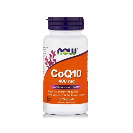 NOW FOODS CoQ10 400mg 30softgels