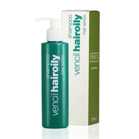 VENCIL Hairoily Shampoo Σαμπουάν για λιπαρά μαλλιά και για την αντιμετώπιση της Σμηγματορροϊκής δερματίτιδας 170ml