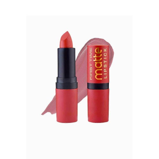 NASSOTI First Time Matte Lipstick σε Χρώμα Wine Red No 132 4.2gr