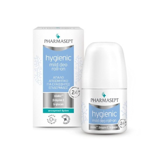 Pharmasept Hygienic Mild Deo Roll-on 24h Απαλό Αποσμητικό για Ευαίσθητες Επιδερμίδες 50ml