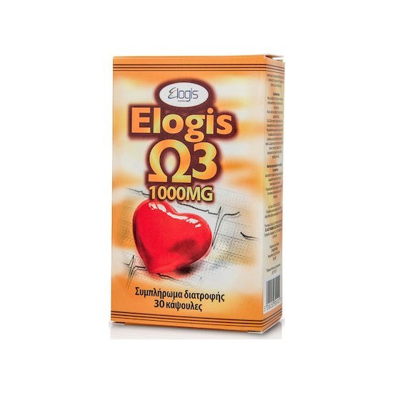ELOGIS PHARMA Ω3 1000mg 30 κάψουλες