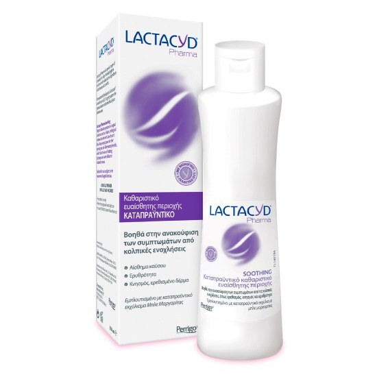 LACTACYD Pharma Soothing Kαταπραϋντικό Καθαριστικό της Ευαίσθητης Περιοχής 250ml