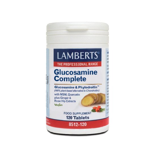 LAMBERTS Glucosamine Complete Συμπλήρωμα για την Υγεία των Αρθρώσεων 120 Ταμπλέτες