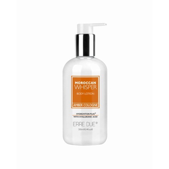 ERRE DUE Moroccan Whisper Body Lotion Amber Cologne With Hyaluronic Acid 300ml