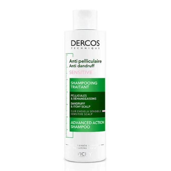 VICHY Dercos Anti Dandruff Sensitive Σαμπουάν κατά της Πιτυρίδας 200ml