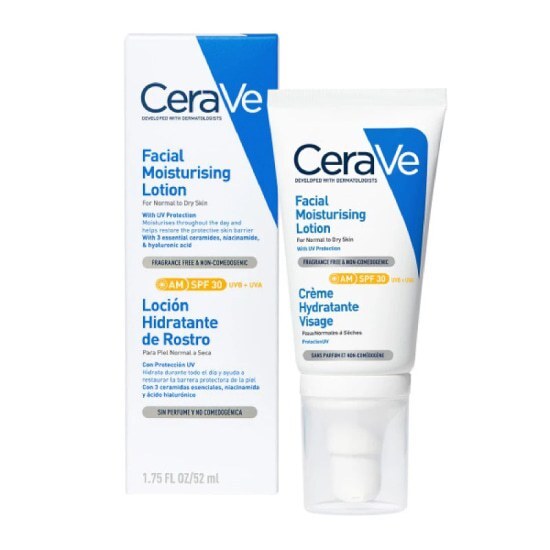 CERAVE Facial Moisturising Lotion SPF30 for Normal to Dry Skin 52ML