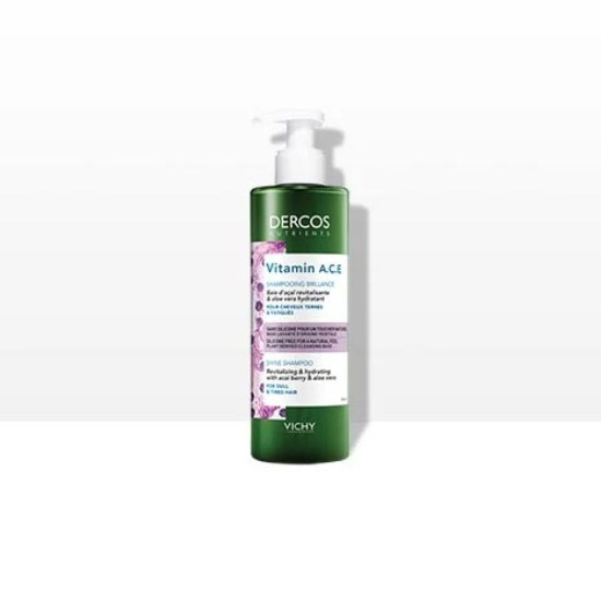 VICHY Dercos Technique Nutrients Vitamin A.C.E. Σαμπουάν για Θαμπά Μαλλιά 250ml