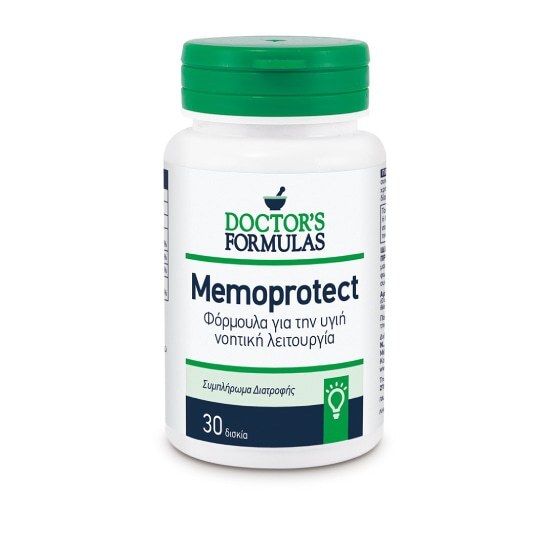 DOCTOR’S FORMULAS Memoprotect Συμπλήρωμα Διατροφής για την Καλή Λειτουργία του Εγκεφάλου 30 Κάψουλες