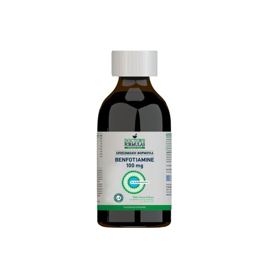 DOCTOR’S FORMULAS Benfotiamne 100mg Λιποσωμιακή Φόρμουλα 150ml