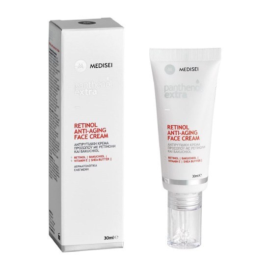 PANTHENOL Extra Retinol Anti-Aging Face Cream Αντιρυτιδική Κρέμα Προσώπου 30ml