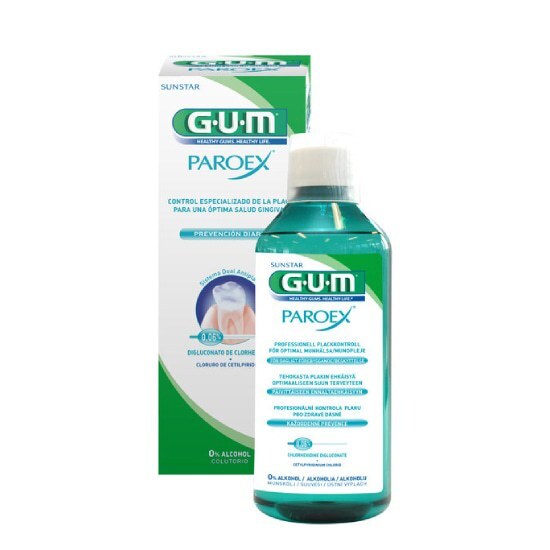 GUM GUM Paroex Rinse CHX 0,06% 500ml
