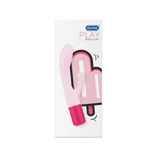 DUREX DUREX Play Maxi Fun Dual Pink Vibrator 1 Τεμάχιο