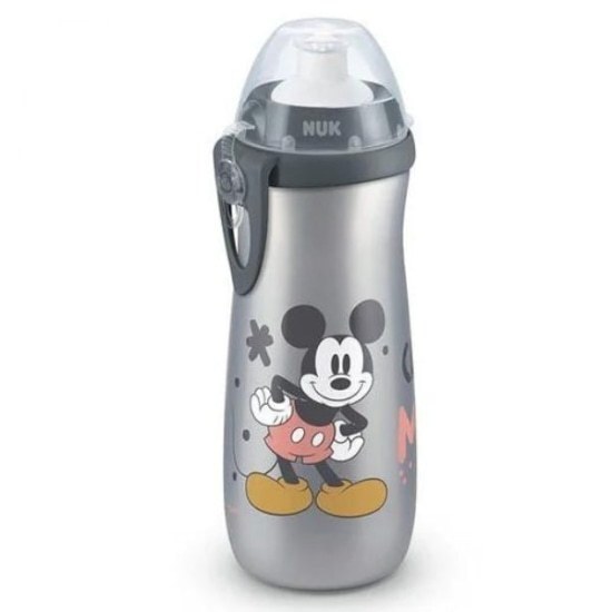 NUK NUK Sports Cup Mickey σε Γκρι Χρώμα 24m+ 450ml