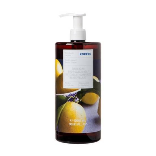 KORRES KORRES Renewing Body Cleanser Aναζωογονητικό Αφρόλουτρο Βασιλικός Λεμόνι 1lt