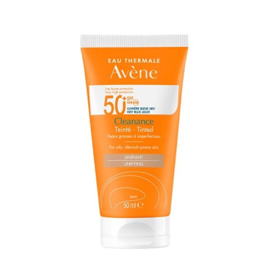 AVENE AVENE Eau Thermale Cleanance Αντηλιακή Κρέμα Προσώπου SPF50 με Χρώμα 50ml