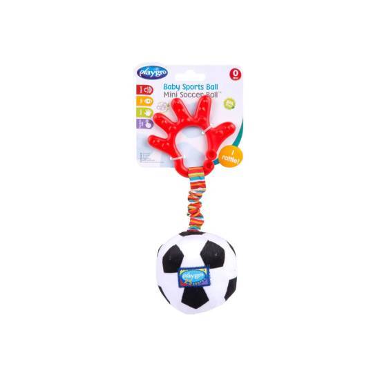 PLAYGRO PLAYGRO BABY Μπαλίτσα Ποδοσφαίρου Με Μασητικό 0m+ 1 Τεμάχιο