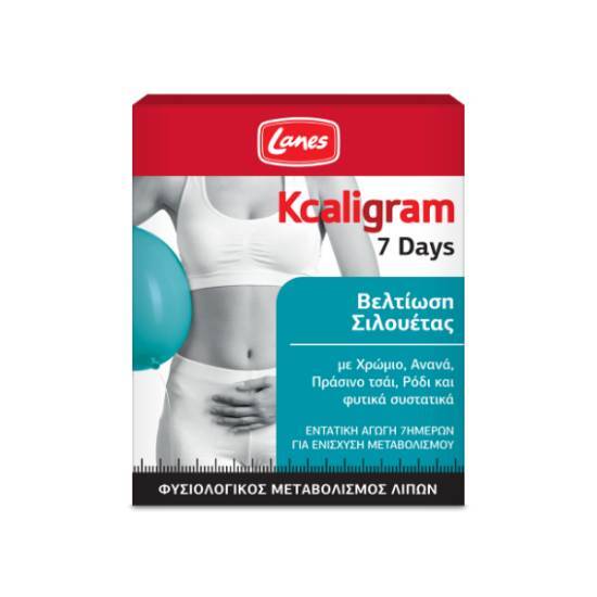 LANES LANES Kcaligram 7 Days 14 Δισκία