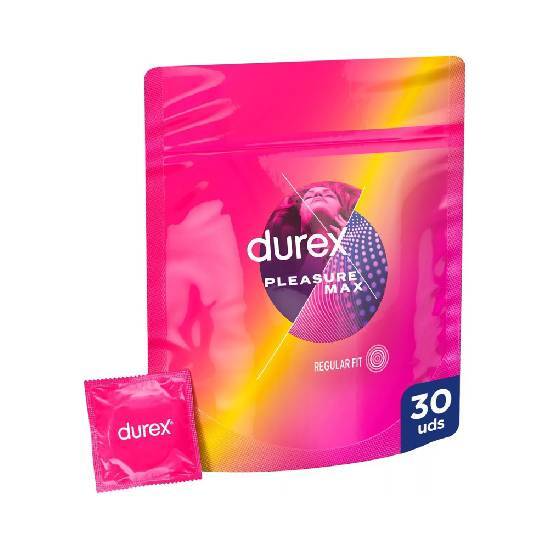 DUREX DUREX Pleasure Max 30 Τεμάχια