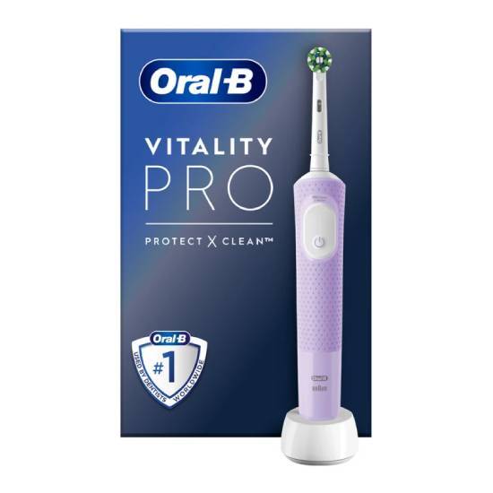ORAL-B ORAL-B VITALITY Pro Ηλεκτρική Οδοντόβουρτσα Μωβ Χρώμα 1 Τεμάχιο