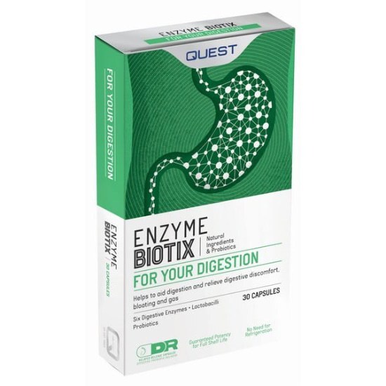 QUEST QUEST Enzymebiotix 30 Κάψουλες