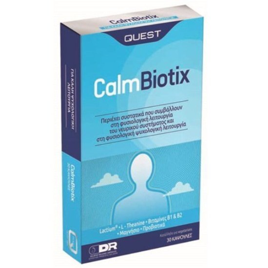 QUEST QUEST Calmbiotix 30 Κάψουλες