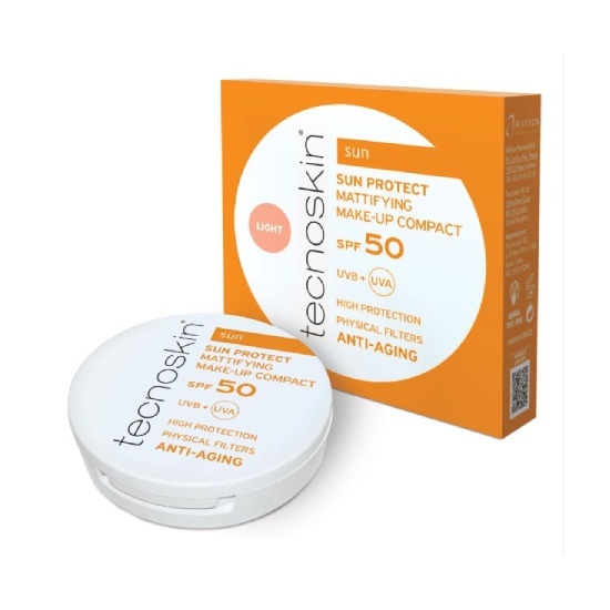 TECNOSKIN TECNOSKIN Sun Protect Mattifying Make-up Compact Light SPF50