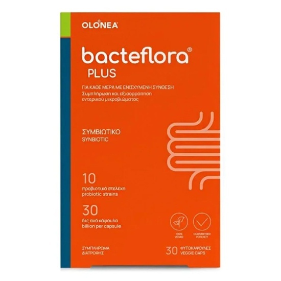 OLONEA BACTEFLORA Plus Προβιοτικό 30 Κάψουλες