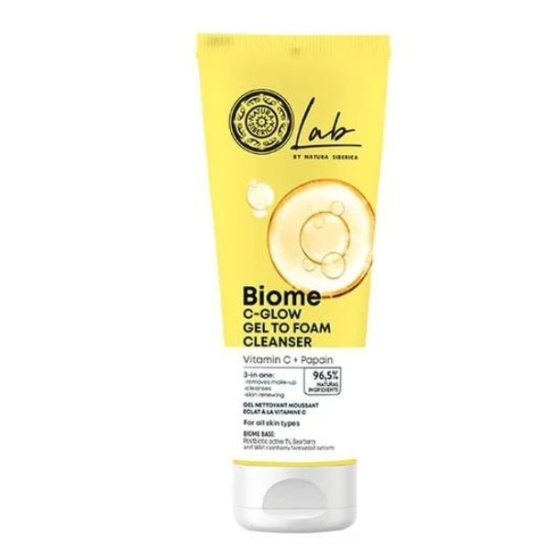 NATURA SIBERICA NATURA SIBERICA Lab Biome C-Glow Gel To Foam Cleanser 140ml