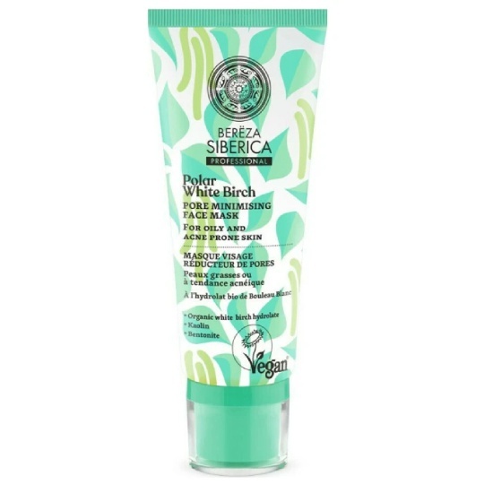 NATURA SIBERICA NATURA SIBERICA White Birch Pore Minimising Face Mask 100ml