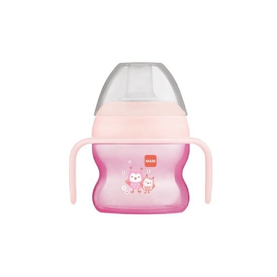 MAM MAM Starter Cup Πλαστικό Ποτηράκι 4m+ Ρόζ 150ml