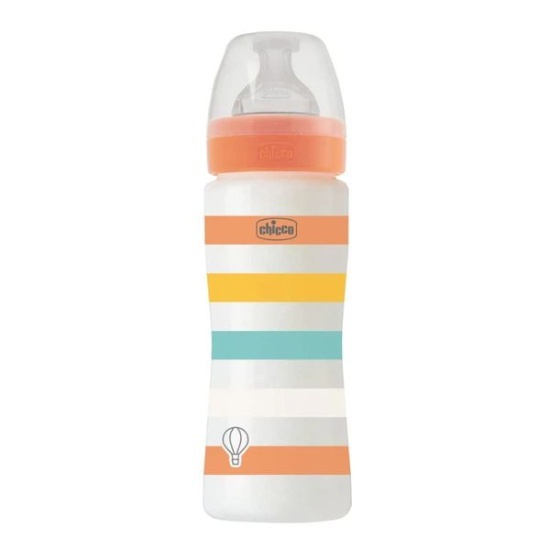 CHICCO CHICCO Well Being Μπιμπερό Πλαστικό 4m+ 330ml