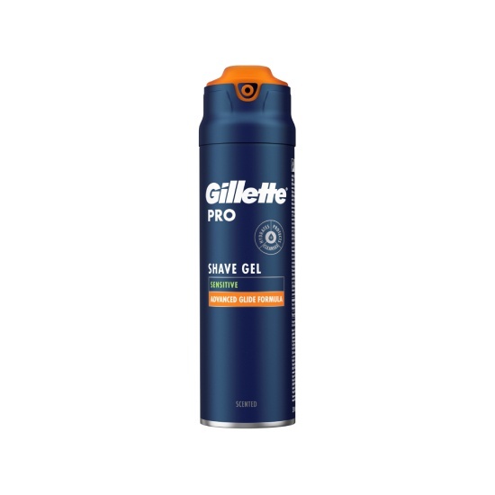 GILLETTE GILLETTE Pro Sensitive Gel Aνδρικό Tζελ Ξυρίσματος Με Αλόη Για Ευαίσθητες Επιδερμίδες 200ml