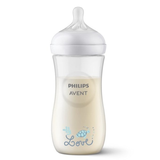 VICAN PHILIPS AVENT Natural Response Πλαστικό Μπιμπερό 3m+ 330ml